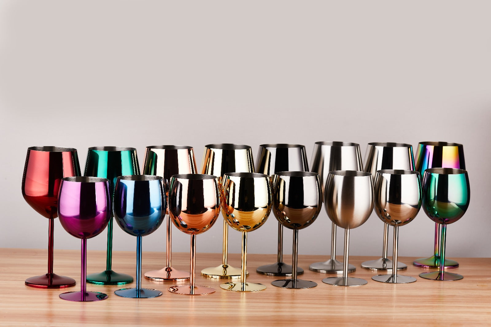 Shop on Stainless Steel Wine Glasses with Afterpay